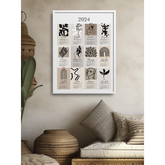 HOMEPACK AHŞAP ÇERÇEVELİ TEK PARÇA TABLO POSTER TABLO TK/191