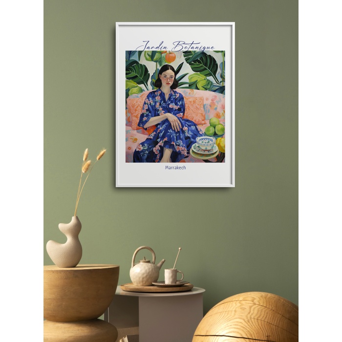 HOMEPACK AHŞAP ÇERÇEVELİ TEK PARÇA TABLO POSTER TABLO TK/199