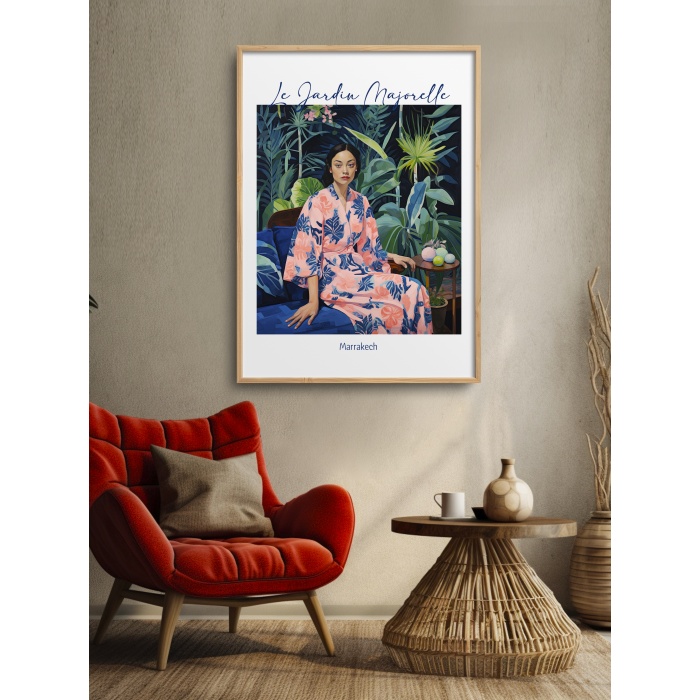 HOMEPACK AHŞAP ÇERÇEVELİ TEK PARÇA TABLO POSTER TABLO TK/200
