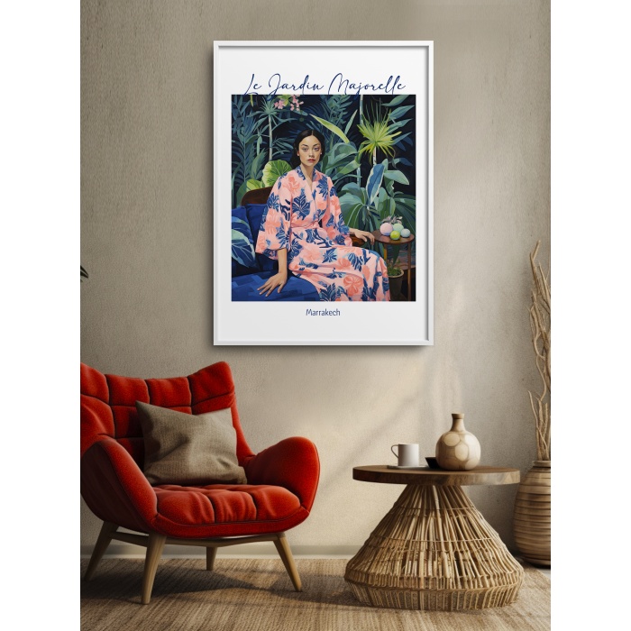 HOMEPACK AHŞAP ÇERÇEVELİ TEK PARÇA TABLO POSTER TABLO TK/200