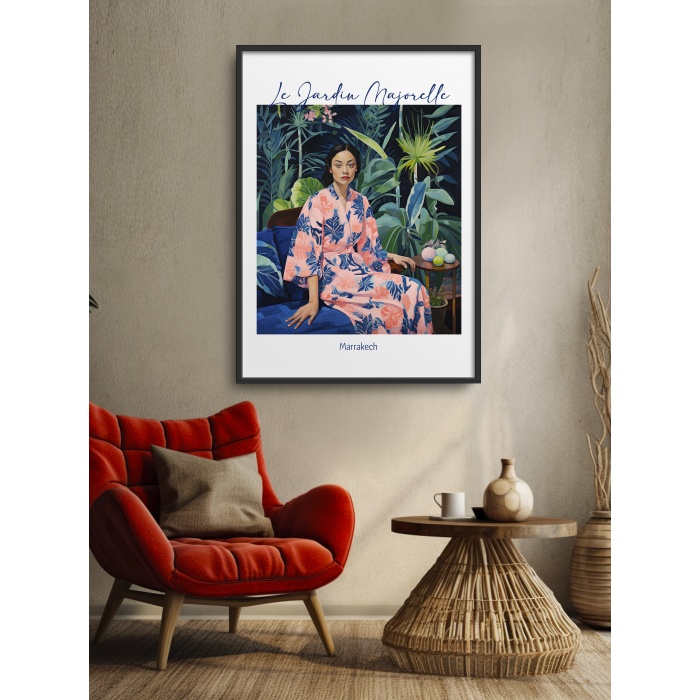 HOMEPACK AHŞAP ÇERÇEVELİ TEK PARÇA TABLO POSTER TABLO TK/200