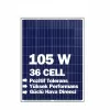 Lexron 105W Polikristal Güneş Paneli