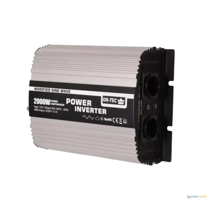 Ortec 2000W-12V Modifiye Sinüs İnverter