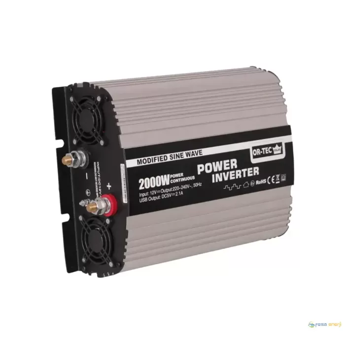 Ortec 2000W-12V Modifiye Sinüs İnverter