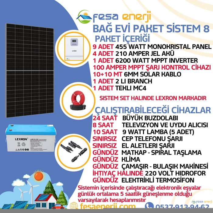 Bağ Evi Paket Sistemleri 8