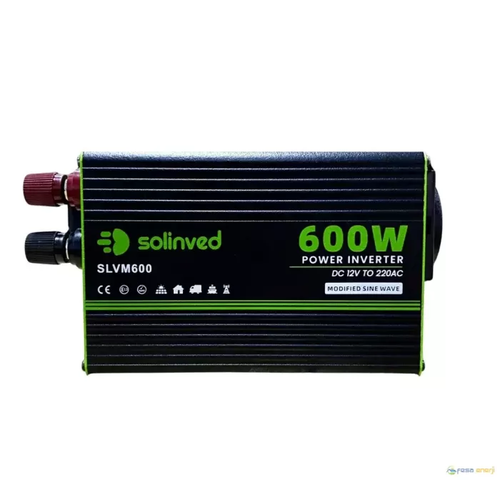 Solinved SLVM Serisi 600W Modifiye Sinüs İnverter 12V