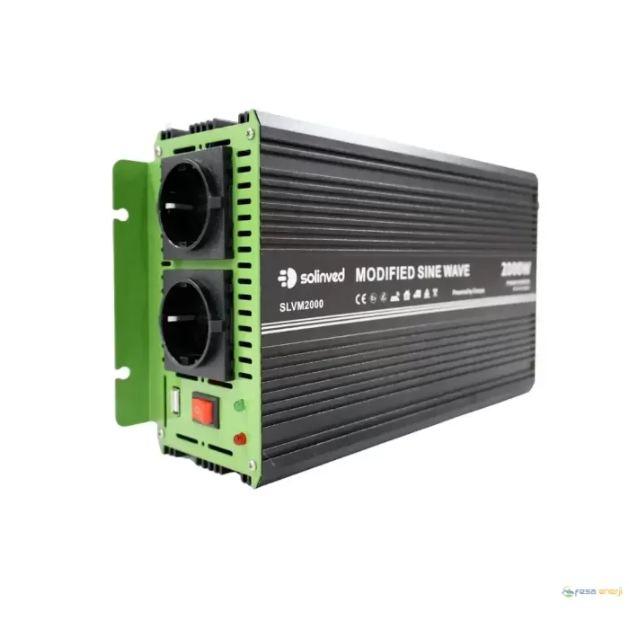 Solinved SLV Serisi 2000W Modifiye Sinüs İnverter 12V