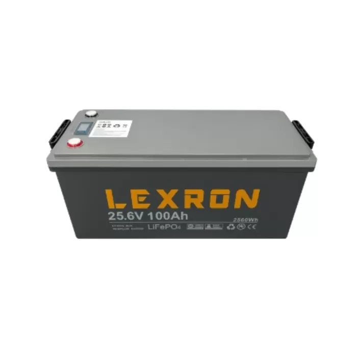 Lexron 100ah 25,6v Lityum Akü