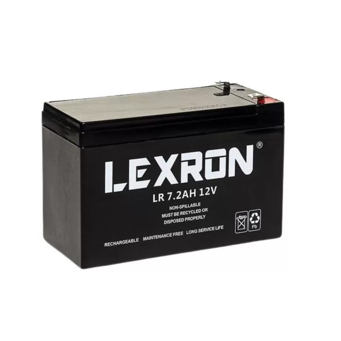 Lexron 7.2ah-12v Kuru Tip Akü