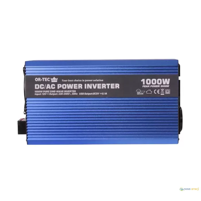 Ortec 1000W-12V Tam Sinüs İnverter