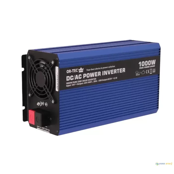 Ortec 1000W-12V Tam Sinüs İnverter