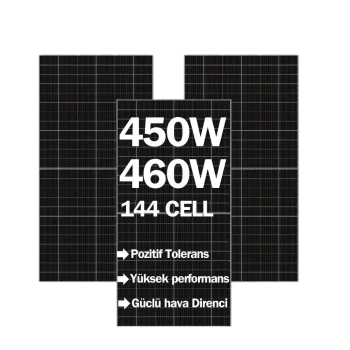 Set Solar 450W-460W Half Cut Monokristal Güneş Paneli