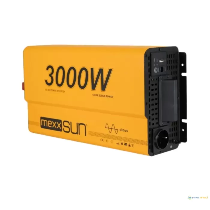 Mexxsun 12v 3000w Tam Sinüs İnverter