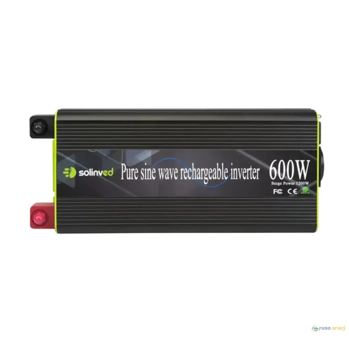 Solinved SLVP Serisi 600 W Tam Sinüs  İnverter 12V