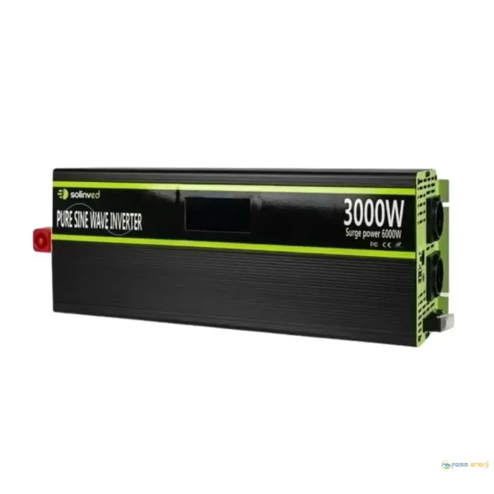 Solinved SLVP Serisi 3000W Tam Sinüs  İnverter 12V