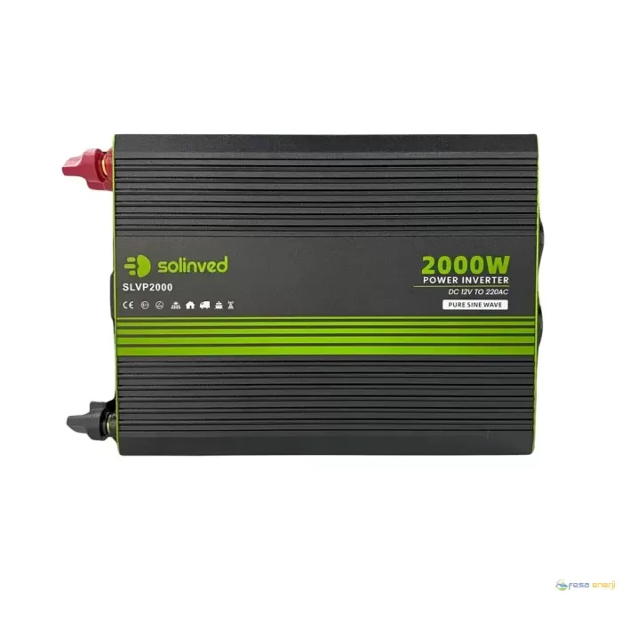 Solinved SLVP Serisi 2000W Tam Sinüs  İnverter 12V