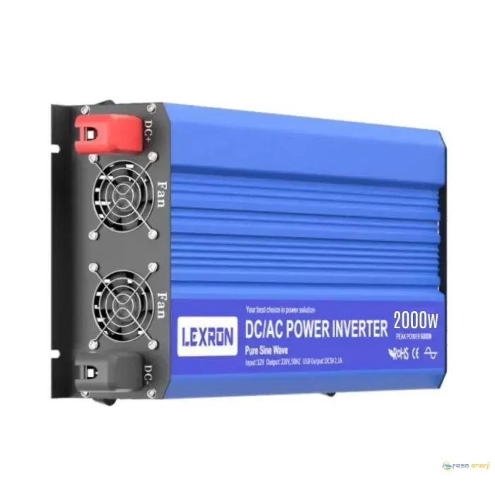 Lexron 2000W-12v Tam Sinüs İnverter