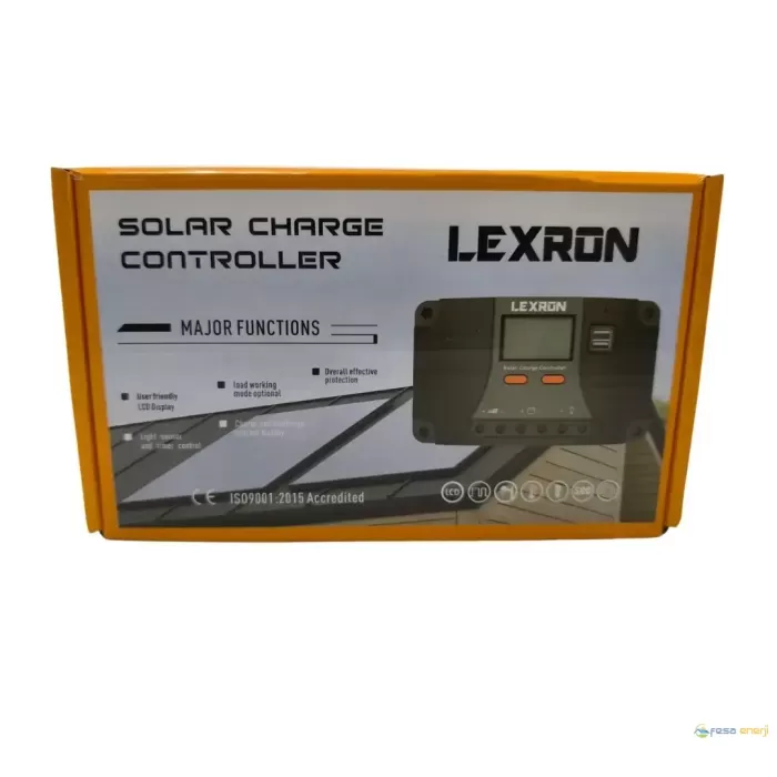 Lexron 30A Pwm Şarj Kontrol Cihazı