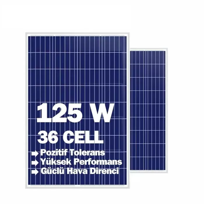 Lexron 125W Polikristal Güneş Paneli