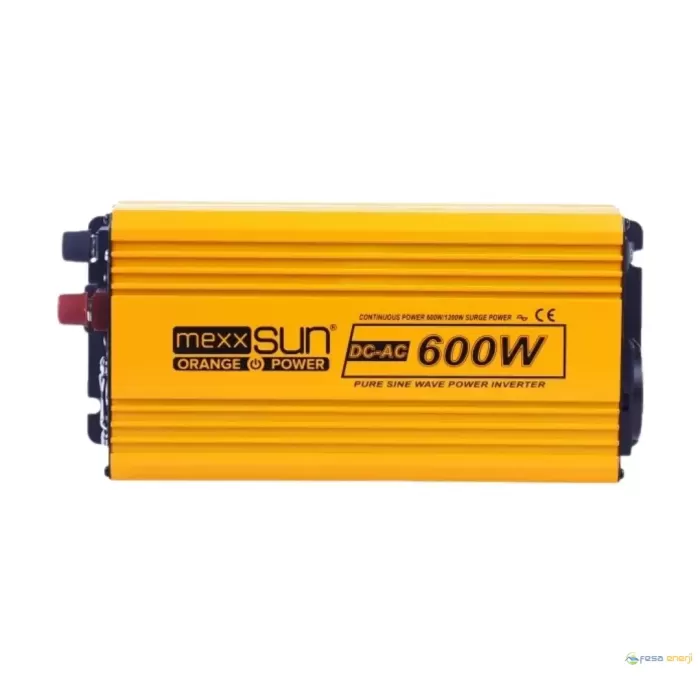 Mexxsun 12V 600W Tam sinüs inverter