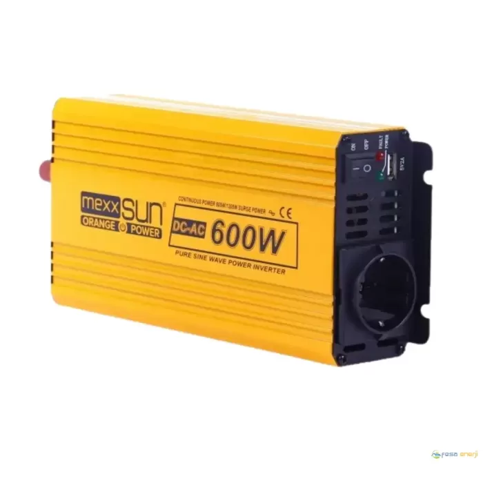 Mexxsun 12V 600W Tam sinüs inverter