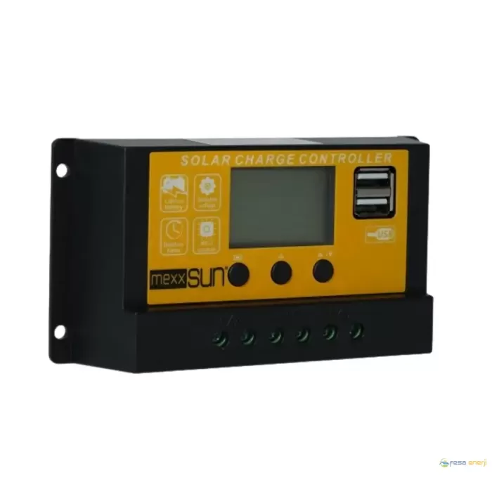 Mexxsun 10 amper pwm şarj kontrol cihazı