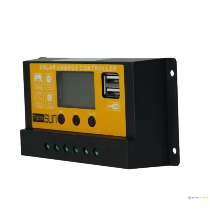 Mexxsun 20 amper pwm şarj kontrol cihazı