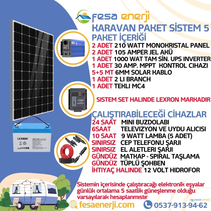 Karavan Paket Sistemleri 5