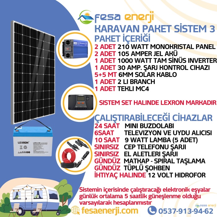 Karavan Paket Sistemleri 3
