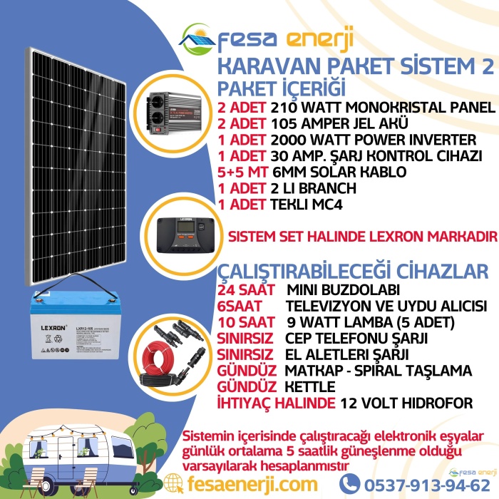 Karavan Paket Sistemleri 2