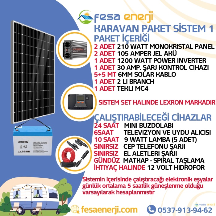 Karavan Paket Sistemleri 1