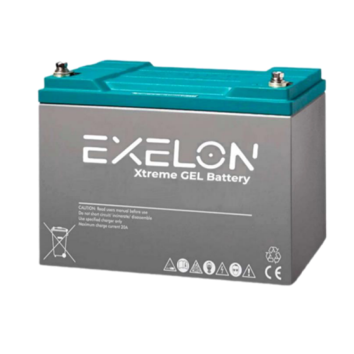 Exelon Xtreme 12V-100Ah Solar Jel Akü