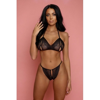 Kadın Siyah Dantelli Seksi Sütyen Takımı – Modern, Konforlu ve Günlük Kombinlere Uygun