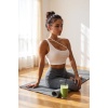 Kadın Beyaz Tek Omuzlu Çapraz Askılı Crop Top Büstiyer
