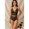 Kadın Siyah Dantel Bralet Şort Takımı – Şık, Zarif ve Feminen İç Giyim