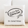 Açılın Ben Doktorum Kişiye Özel Yastık Kılıfı Pi92
