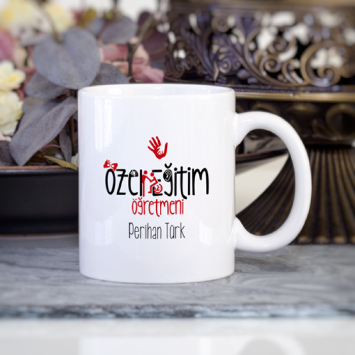 Kişiye Özel Özel Eğitim Öğretmeni Kupa Bardak