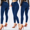 Lucky Life Yüksek Bel Likralı Jean Pantolon 90 Cm