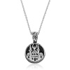 Lucky Life 925 Ayar Gumuss  Cami Desenli Kolye