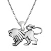 ​Lucky Life 925 Ayar Gumuss  Aslan Kolye