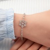Lucky Life 925 Ayar Gumuss  Kar Tanesi Lucky Life Lucky Life Kadın Bileklik