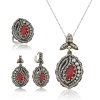 Lucky Life 925 Ayar Gumuss  Otantik Bayan Set