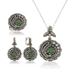 Lucky Life 925 Ayar Gumuss  Otantik Bayan Set