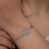 ​Lucky Life 925 Ayar Gumuss  Yaşam Çiçeği Bileklik