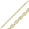 Lucky Life 925 Ayar Gumuss  Gold Oval Su Yolu Bayan Bileklik