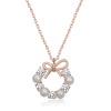 Lucky Life 925 Ayar Gumuss  Rose İnci Kurdele Lucky Life Lucky Life Lucky Life Kadın Kolye