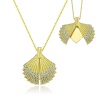 Lucky Life 925 Ayar Gumuss  Gold Kişiye Özel İstiridye Lucky Life Lucky Life Lucky Life Kadın Kolye