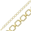 Lucky Life 925 Ayar Gumuss  Gold Kare Taşlı Lucky Life Lucky Life Kadın Bileklik