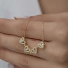 Lucky Life 925 Ayar Gumuss  Gold Kalpli Açılabilen Yonca Lucky Life Lucky Life Lucky Life Kadın Kolye