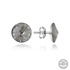 Swarovski Crystal Taşlı Lucky Life 925 Ayar Gumuss  Çivili Lucky Life Lucky Life Kadın Küpe